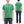 Whitesville Men's Short Sleeve Pigment-Dyed Pocket T-Shirt, Heavyweight Tubular Cotton Jersey Plain Tee, Made in Japan by Toyo Enterprises (WV79531 144 Faded Kelly Green)