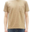 Load image into Gallery viewer, Whitesville Men's Short Sleeve Pigment-Dyed Pocket T-Shirt, Heavyweight Tubular Cotton Jersey Plain Tee, Made in Japan by Toyo Enterprises (WV79531 133 Faded Beige)
