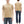 Whitesville Men's Short Sleeve Pigment-Dyed Pocket T-Shirt, Heavyweight Tubular Cotton Jersey Plain Tee, Made in Japan by Toyo Enterprises (WV79531 133 Faded Beige)