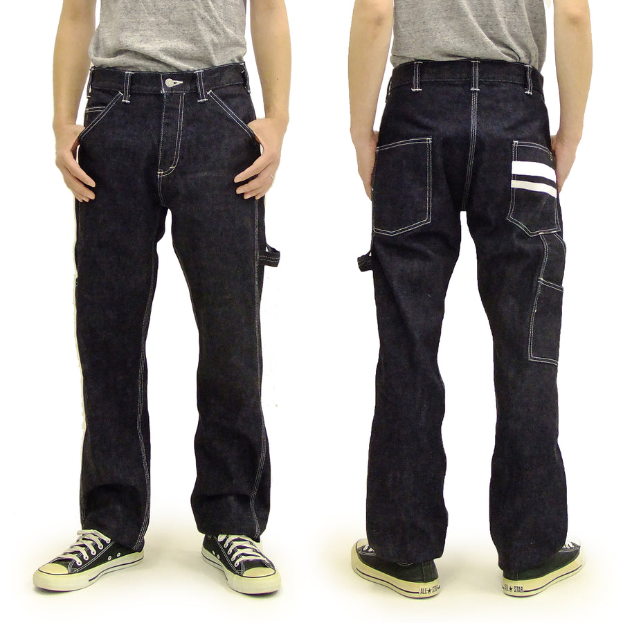 Momotaro Jeans Carpenter Jeans Men's 15.7 Oz. Japanese Denim Work Pants 01-071
