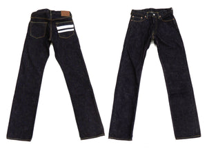 Momotaro Jeans Men's Slimmer Fit One Washed Japanese Denim Pants GTB 0206SPZ