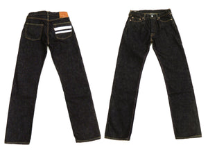 Momotaro Jeans Men's Regular Fit One Washed Japanese Denim Pants with GTB 1005SP