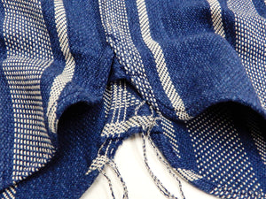Pherrow's Multi Striped Flannel Shirt Mens Long Sleeve Button Up Shirt 20W-720WS Navy-Blue