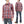 Load image into Gallery viewer, Pherrow&#39;s Plaid Flannel Shirt Mens Long Sleeve Checked Button Up Shirt 21W-720WS Purple/Red
