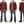 Load image into Gallery viewer, Pherrow&#39;s Wool Plaid Shirt Jacket Men&#39;s Shacket with Lightweight Lining Pherrows 21W-PCSJ2 Red/Black
