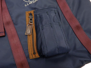 Pherrow's Military Style Tote Bag Men's Casual Small Nylon Tote Bag Pherrows 22S-PMTB1 Dark-Blue