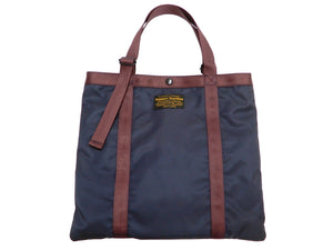 Pherrow's Military Style Tote Bag Men's Casual Small Nylon Tote Bag Pherrows 22S-PMTB1 Dark-Blue