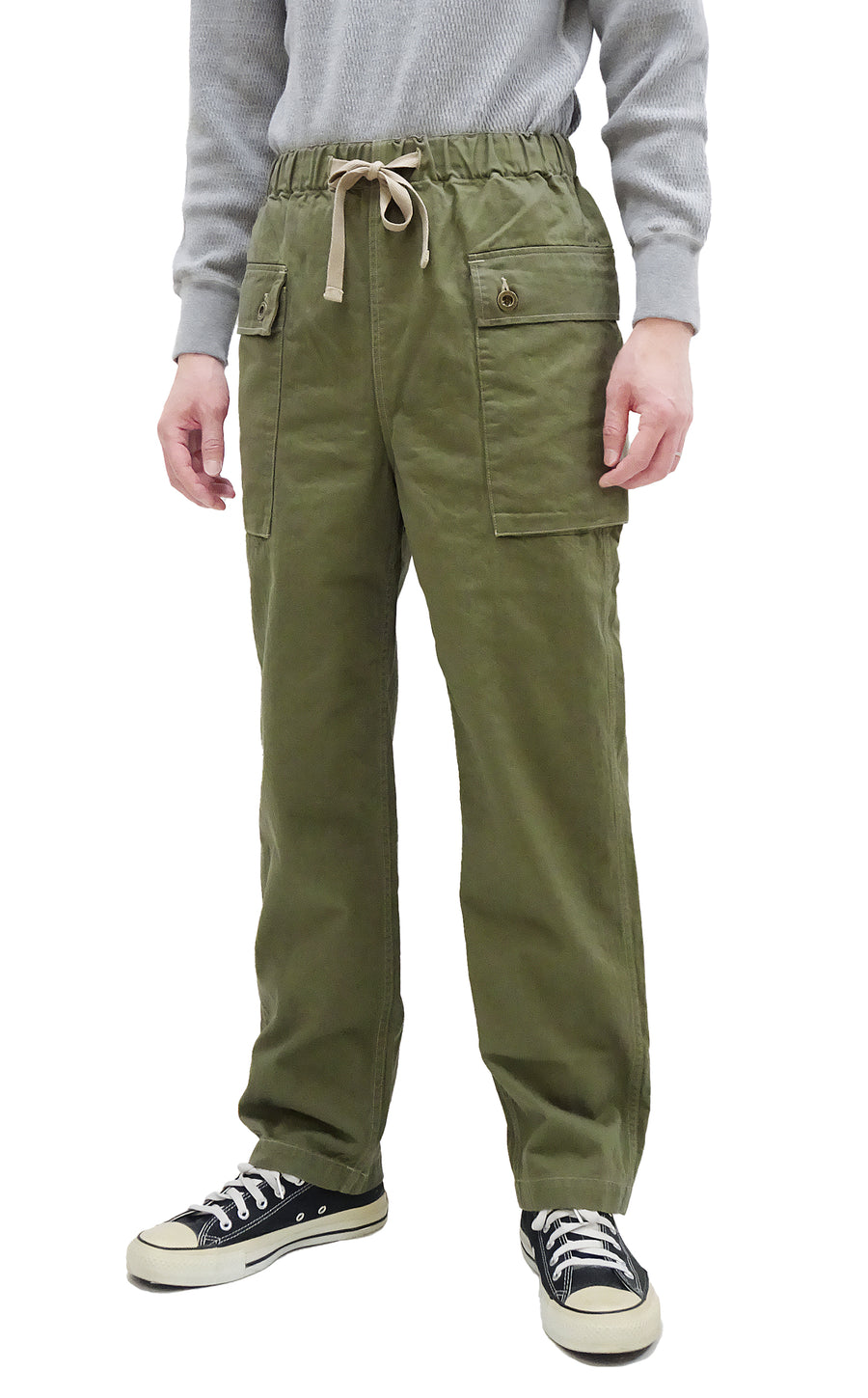 The Marine Standard Rise Crop Trouser Pant Fatigue