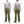 Laden Sie das Bild in den Galerie-Viewer, Pherrow&#39;s Cargo Pants Men&#39;s Casual Elastic Drawstring Waist USMC Herringbone HBT P-44 Military Trousers Pherrows 23S-PMEP1 Olive
