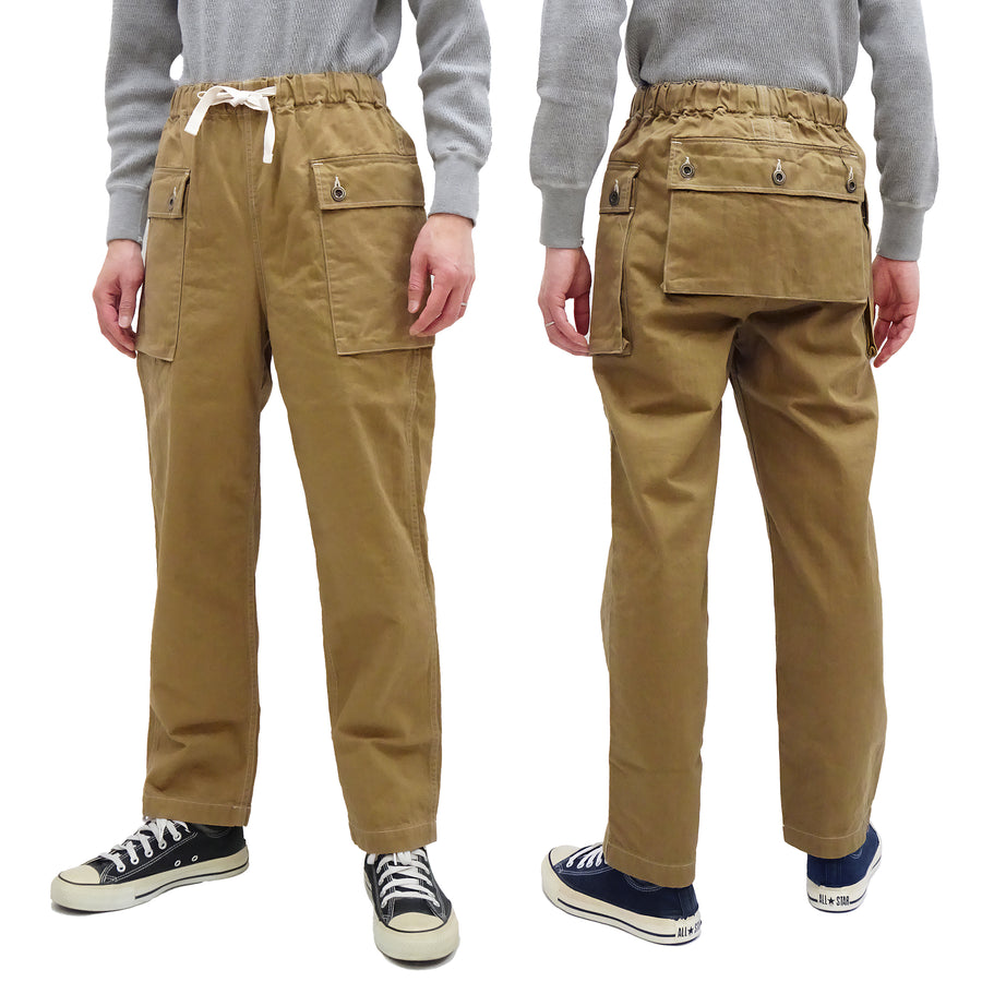 Baggy Large Pocket Cargo Pants Men Khaki Cargo Trousers Neutral