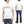 Load image into Gallery viewer, Pherrow&#39;s T-Shirt Men&#39;s Loopwheeled Short Sleeve Logo Graphic Tee Pherrows 23S-PT1 White
