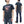 Laden Sie das Bild in den Galerie-Viewer, Pherrow&#39;s T-Shirt Men&#39;s Loopwheeled Short Sleeve Buffalo Graphic Tee Pherrows 23S-PT2 Slate-Black (a slightly bluish black)
