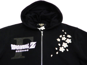 Dragon Ball Z Hoodie Frieza (Freeza) Men's Full Zip Hooded Sweatshirt 294016 Black