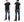 Pherrows 2-Pack T-shirts Men's Pack of two T-shirts Plain Solid Color Lightweight Short Sleeve Loopwheel Tee Pherrow's 2PACK-TEE Black