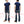 Load image into Gallery viewer, Pherrows 2-Pack T-shirts Men&#39;s Pack of two T-shirts Plain Solid Color Lightweight Short Sleeve Loopwheel Tee Pherrow&#39;s 2PACK-TEE Navy-Blue
