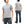 Load image into Gallery viewer, Pherrows 2-Pack T-shirts Men&#39;s Pack of two T-shirts Plain Solid Color Lightweight Short Sleeve Loopwheel Tee Pherrow&#39;s 2PACK-TEE Heather-Gray
