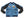 Japanesque Japanese Souvenir Jacket 3RSJ-003 Fujin Raijin Men's Sukajan Blue/Black