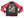 Japanesque Japanese Souvenir Jacket 3RSJ-003 Fujin Raijin Men's Sukajan Black/Red
