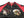 Japanesque Japanese Souvenir Jacket 3RSJ-003 Fujin Raijin Men's Sukajan Black/Red
