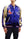Japanesque Men's Japanese Souvenir Jacket Goldfish Embroidered Sukajan 3RSJ-015 Blue/Beige