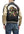 Japanesque Sukajan Men's Japanese Souvenir Jacket Fujin Embroidery 3RSJ-020 Black