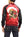 Japanesque Japanese Souvenir Jacket 3RSJ-020 Fujin Raijin Men's Sukajan Red/Black