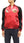 Japanesque Japanese Souvenir Jacket 3RSJ-020 Fujin Raijin Men's Sukajan Red/Black