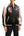 Japanesque Men's Japanese Souvenir Jacket koi fish Embroidered Sukajan 3RSJ-022 Black/Pink