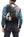 Japanesque Japanese Souvenir Jacket 3RSJ-023 Moon rabbit Men's Sukajan Black/Blue