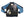 Japanesque Japanese Souvenir Jacket 3RSJ-023 Moon rabbit Men's Sukajan Black/Blue