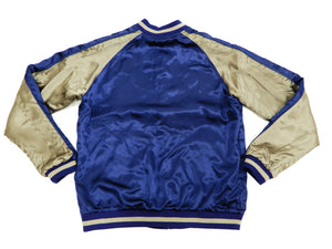 Japanesque Men's Japanese Souvenir Jacket Dragon Sukajan 3RSJ-024 Navy-Blue/Beige