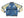 Japanesque Japanese Souvenir Jacket 3RSJ-026 Hawaii Men's Sukajan Blue/Beige