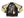 Japanesque Japanese Souvenir Jacket 3RSJ-029 Japan map Men's Sukajan Black/Beige