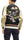 Japanesque Script Japanese Souvenir Jacket 3RSJ-030 Ume and Bird Men's Sukajan Black/Gold