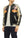 Japanesque Script Japanese Souvenir Jacket 3RSJ-031 Goldfish Men's Sukajan Black/Gold