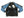 Japanesque Script Japanese Souvenir Jacket 3RSJ-032 Crane with Moon Men's Sukajan Black/Blue