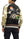 Japanesque Script Japanese Souvenir Jacket 3RSJ-034 Sparrows Men's Sukajan Black/Gold
