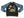 Japanesque Script Japanese Souvenir Jacket 3RSJ-034 Sparrows Men's Sukajan Black/Blue