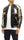 Japanesque Script Japanese Souvenir Jacket 3RSJ-036 Penguin Men's Sukajan Black/Gold