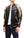 Japanesque Men's Japanese Souvenir Jacket Weeping Cherry Sukajan 3RSJ-038 Black/Beige