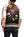 Japanesque Men's Japanese Souvenir Jacket Panda and Fireworks Sukajan 3RSJ-039 Black/Pink