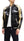 Japanesque Men's Japanese Souvenir Jacket Whale Breach Sukajan 3RSJ-041 Black/Beige