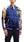 Japanesque Men's Japanese Souvenir Jacket Tree Frog Sukajan 3RSJ-043 Navy-Blue/Beige