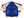 Japanesque Men's Japanese Souvenir Jacket Goldfish Sukajan 3RSJ-044 Navy-Blue/Pink