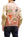 Japanesque Men's Japanese Souvenir Jacket Goldfish Sukajan 3RSJ-044 Pink/Beige