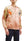 Japanesque Men's Japanese Souvenir Jacket Goldfish Sukajan 3RSJ-044 Pink/Beige