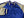 Japanesque Men's Japanese Souvenir Jacket Komainu Embroidered Sukajan 3RSJ-046 Navy-Blue/Beige