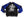 Japanesque Men's Japanese Souvenir Jacket Koi Fish Sukajan 3RSJ-047 Black/Navy-Blue
