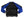 Japanesque Men's Japanese Souvenir Jacket Koi Fish Sukajan 3RSJ-047 Black/Navy-Blue