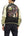Japanesque Script Japanese Souvenir Jacket 3RSJ-501 Map Dragon Men's Sukajan Black/Beige